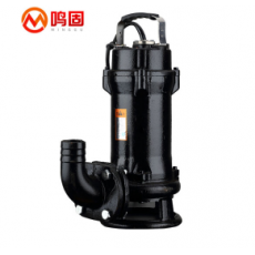 鸣固 切割式污水泵化粪池抽粪家用220V潜水防汛排污泵带绞刀 1100W2寸